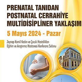 PRENATAL TANIDAN POSTNATAL CERRAHİYE - MULTİDİSİPLİNER YAKLAŞIM
